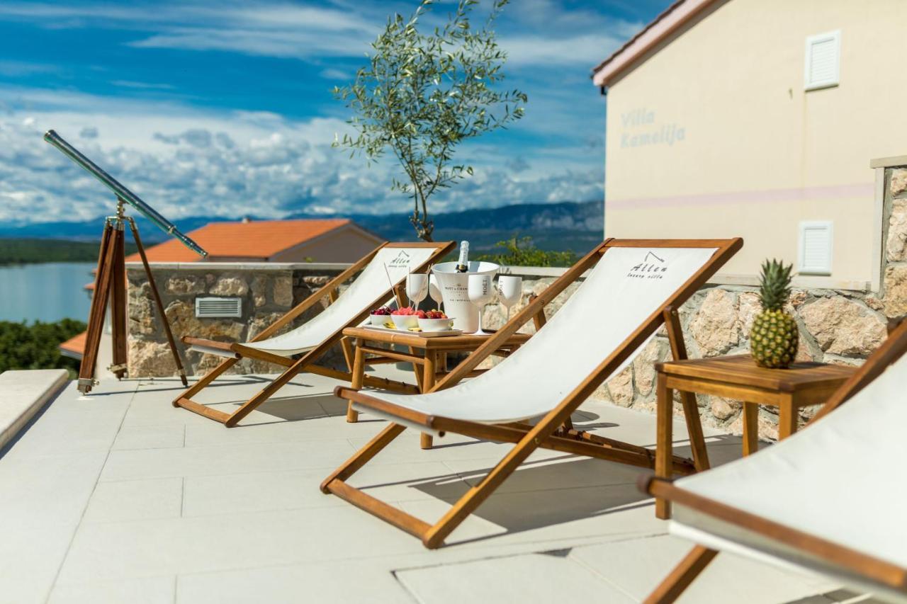 Luxury Villa Allen With Pool Klimno Exteriör bild