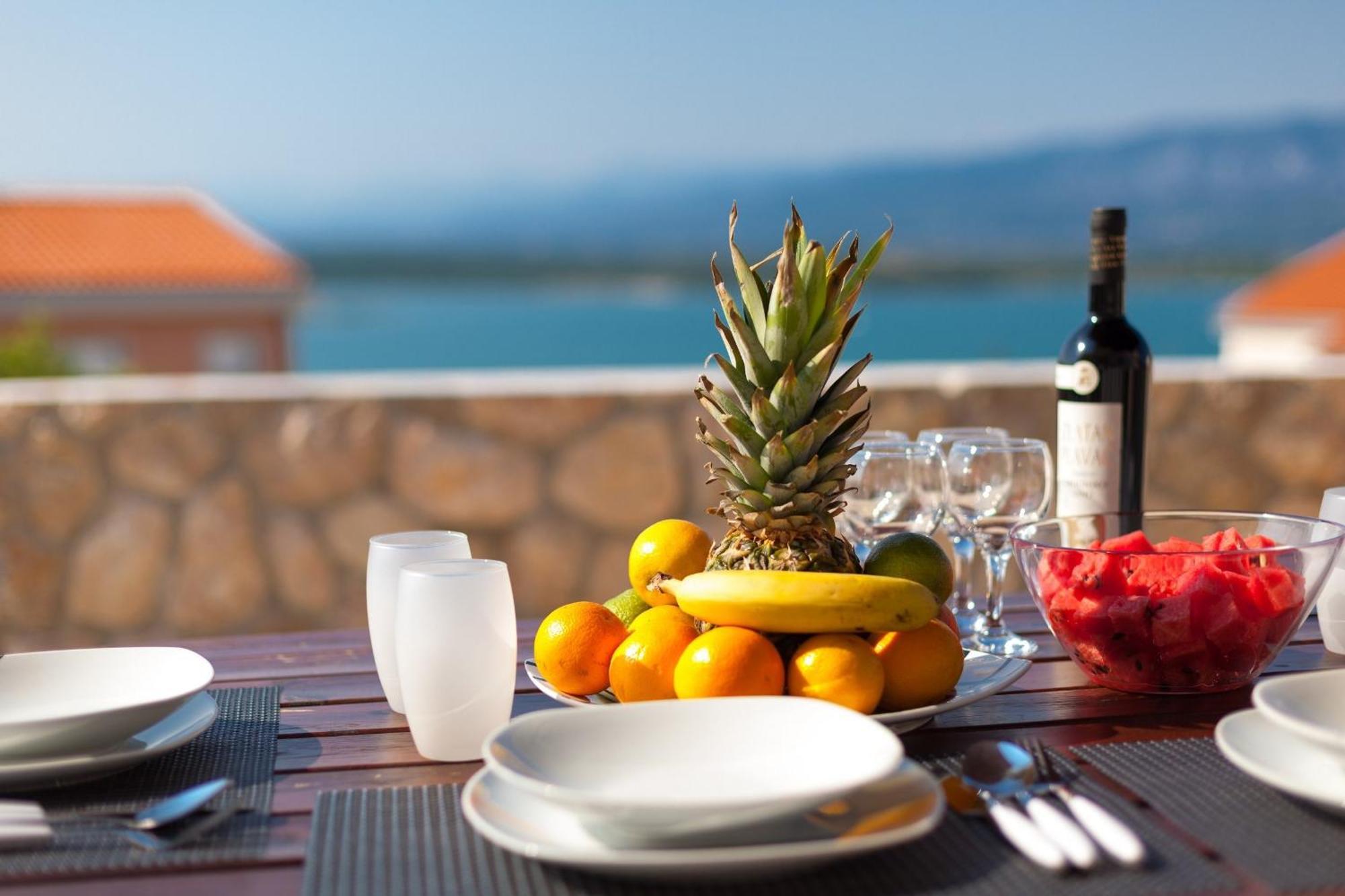 Luxury Villa Allen With Pool Klimno Rum bild